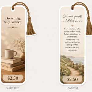 Dream Big Bookmark